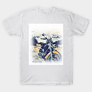 Motorbike on Road T-Shirt